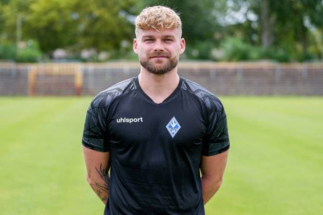 Florian Kloger (Physiotherapeut); SV Waldhof Mannheim; 3.Liga, Porträttermin 2023 2024
