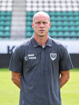 Torwarttrainer AndrÃ Poggenborg; SC Preußen Münster 06; 3.Liga, Porträttermin 2023 2024, Copyright: xDavidxInderliedx