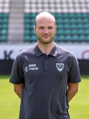 Mannschaftsarzt Kristian Schneider; SC Preußen Münster 06; 3.Liga, Porträttermin 2023 2024, Copyright: xDavidxInderliedx
