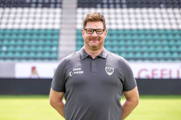 Zeugwart Helge Dahms; SC Preußen Münster 06; 3.Liga, Porträttermin 2023 2024, Copyright: xDavidxInderliedx