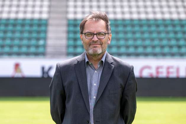 Teammanager Harald Menzel; SC Preußen Münster 06; 3.Liga, Porträttermin 2023 2024, Copyright: xDavidxInderliedx