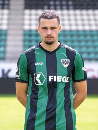 Yassine Bouchama; SC Preußen Münster 06; 3.Liga, Porträttermin 2023 2024, Copyright: xDavidxInderliedx