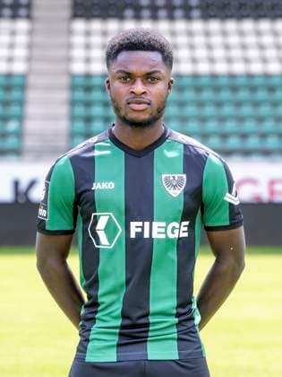 Daniel Kyerewaa; SC Preußen Münster 06; 3.Liga, Porträttermin 2023 2024, Copyright: xDavidxInderliedx
