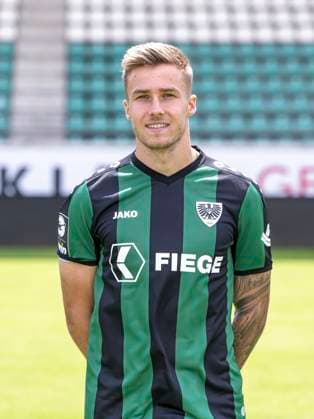 Joel Grodowski; SC Preußen Münster 06; 3.Liga, Porträttermin 2023 2024, Copyright: xDavidxInderliedx