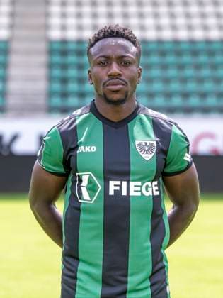 Shaibou Oubeyapwa; SC Preußen Münster 06; 3.Liga, Porträttermin 2023 2024, Copyright: xDavidxInderliedx