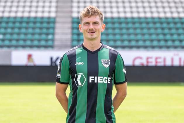 Thorben Deters; SC Preußen Münster 06; 3.Liga, Porträttermin 2023 2024, Copyright: xDavidxInderliedx