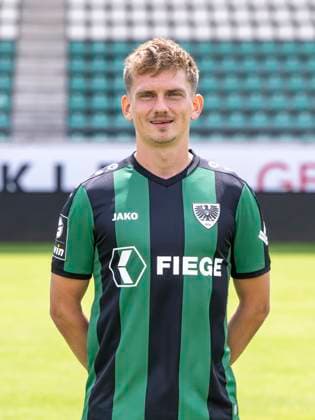 Thorben Deters; SC Preußen Münster 06; 3.Liga, Porträttermin 2023 2024, Copyright: xDavidxInderliedx