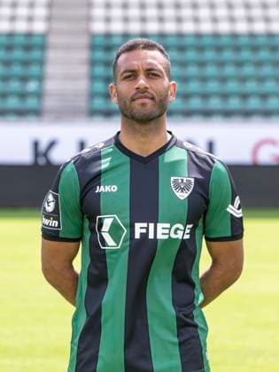 Andrew Wooten; SC Preußen Münster 06; 3.Liga, Porträttermin 2023 2024, Copyright: xDavidxInderliedx