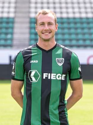 Simon Scherder; SC Preußen Münster 06; 3.Liga, Porträttermin 2023 2024, Copyright: xDavidxInderliedx