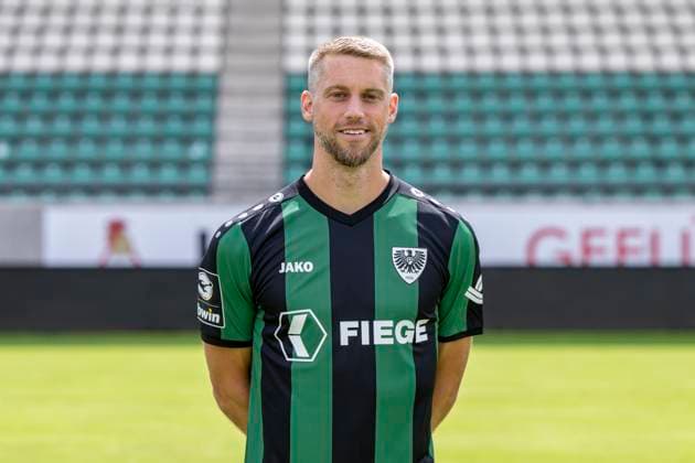 Marc Lorenz; SC Preußen Münster 06; 3.Liga, Porträttermin 2023 2024, Copyright: xDavidxInderliedx