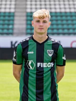 Marvin Benjamins; SC Preußen Münster 06; 3.Liga, Porträttermin 2023 2024, Copyright: xDavidxInderliedx