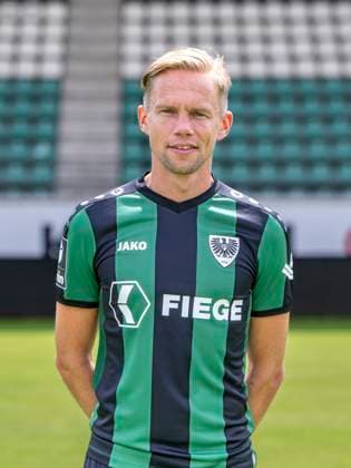 Dennis Grote; SC Preußen Münster 06; 3.Liga, Porträttermin 2023 2024, Copyright: xDavidxInderliedx