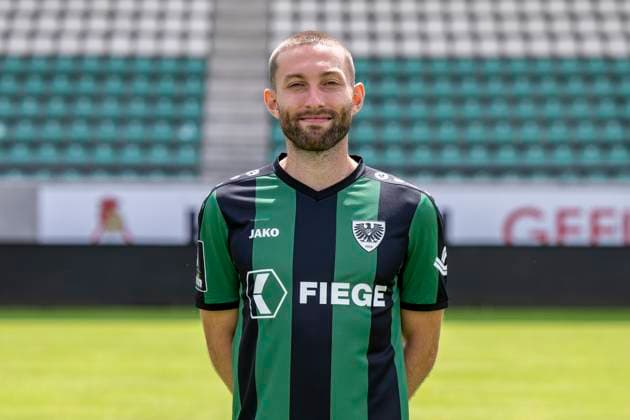 Rico Preißinger; SC Preußen Münster 06; 3.Liga, Porträttermin 2023 2024, Copyright: xDavidxInderliedx