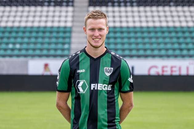 Gerrit Wegkamp; SC Preußen Münster 06; 3.Liga, Porträttermin 2023 2024, Copyright: xDavidxInderliedx