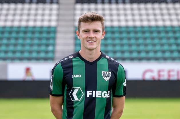 Jano Ter Horst; SC Preußen Münster 06; 3.Liga, Porträttermin 2023 2024, Copyright: xDavidxInderliedx