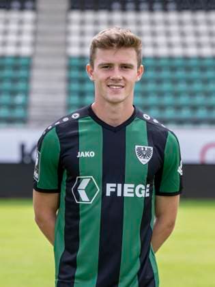 Jano Ter Horst; SC Preußen Münster 06; 3.Liga, Porträttermin 2023 2024, Copyright: xDavidxInderliedx