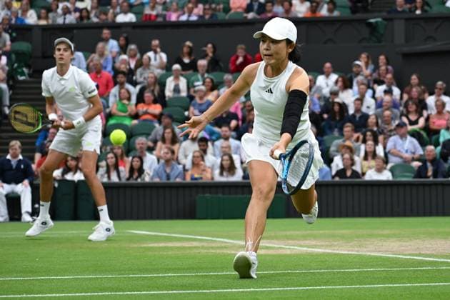 2023 Wimbledon Mixed Final Runnerup : Joran Vliegen (BEL) Xu Yifan (CHN)