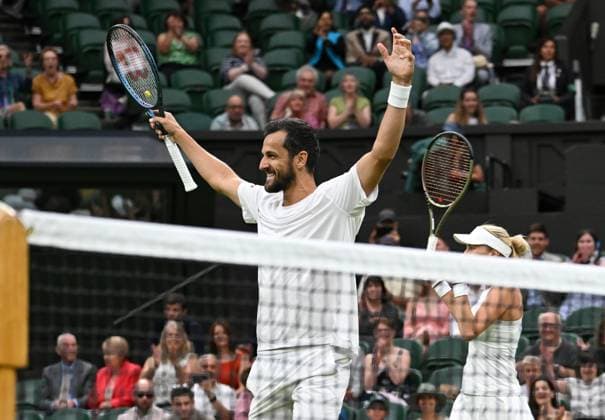 2023 Wimbledon Mixed Final Winner : Mate Pavic (CRO) Lyudmyla Kichenok (UKR)