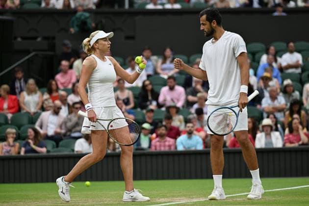 2023 Wimbledon Mixed Final Winner : Mate Pavic (CRO) Lyudmyla Kichenok (UKR)