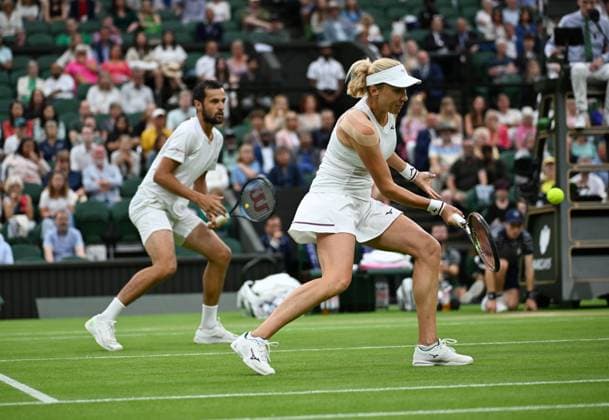 2023 Wimbledon Mixed Final Winner : Mate Pavic (CRO) Lyudmyla Kichenok (UKR)