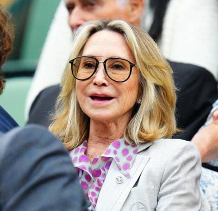 Mandatory Credit: Photo by Javier Garcia Shutterstock (14009601f) Felicity Kendal in the Royal Box on Centre Court Wimbledon Tennis Championships, Day 12, The All England Lawn Tennis and Croquet Club, London, UK - 14 Jul 2023 Wimbledon Tennis Championships, Day 12, The All England Lawn Tennis and Croquet Club, London, UK - 14 Jul 2023  Copyright: xJavierxGarcia Shutterstockx 14009601f