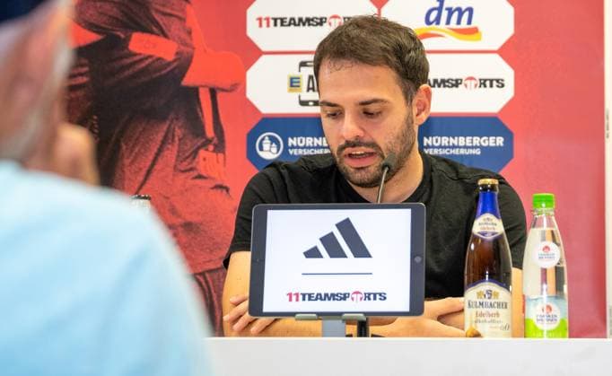 14.07.2023 - 1. FC Nürnberg Nuernberg Frauen Clubfrauen FCN Club - Medientermin - Pressekonferenz Trainervorstellung - DaEn - xdaxenx - Osman Cankaya (Sportlicher Leiter 1. FC Nürnberg FCN )