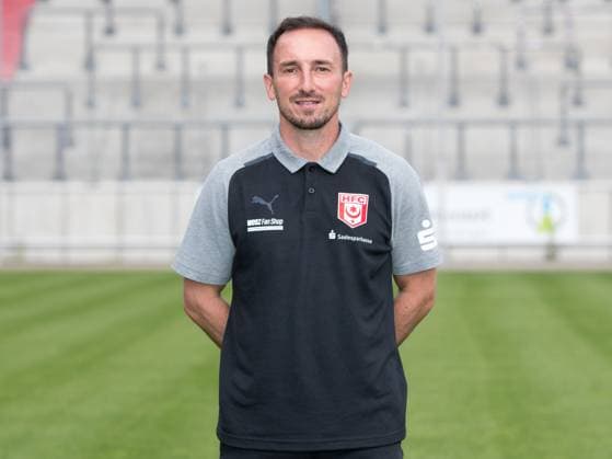 Teampraesentation Halle 3. Liga Hallescher FC, 3. Liga, Porträttermin 2023 2024, Halle, 13.07.2021, Leuna-Chemie-Stadion, Fussball , Im Bild: Co-Trainer Sergio Pinto ,