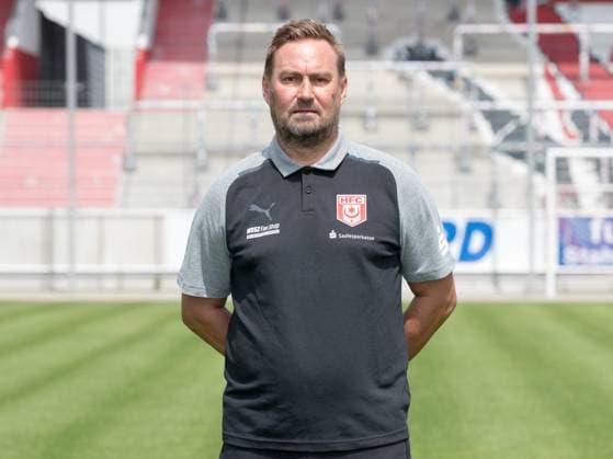 Teampraesentation Halle 3. Liga Hallescher FC, 3. Liga, Porträttermin 2023 2024, Halle, 13.07.2021, Leuna-Chemie-Stadion, Fussball , Im Bild: Mannschaftsleiter Mario Nickeleit ,