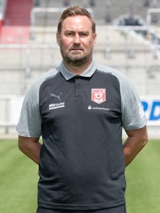 Teampraesentation Halle 3. Liga Hallescher FC, 3. Liga, Porträttermin 2023 2024, Halle, 13.07.2021, Leuna-Chemie-Stadion, Fussball , Im Bild: Mannschaftsleiter Mario Nickeleit ,