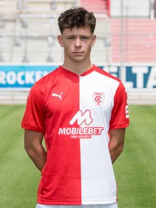 Teampraesentation Halle 3. Liga Hallescher FC, 3. Liga, Porträttermin 2023 2024, Halle, 13.07.2021, Leuna-Chemie-Stadion, Fussball , Im Bild: Yordi Wegmann ,