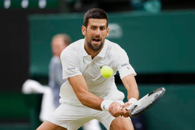 Novak Djokovic (SRB) Herren Einzel, Semi Final Copyright: xJuergenxHasenkopfx