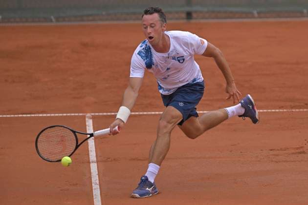 Philipp Kohlschreiber GER 14.07.2023 Tennis 1. Bundesliga Herren, TC Bredeney 1 vs TC Großhesselohe , Tennis Club Bredeney, Essen, NRW Germany