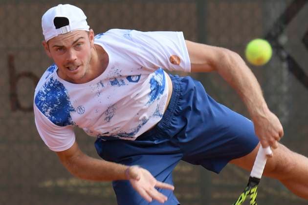 Maximilian Marterer GER 14.07.2023 Tennis 1. Bundesliga Herren, TC Bredeney 1 vs TC Großhesselohe , Tennis Club Bredeney, Essen, NRW Germany