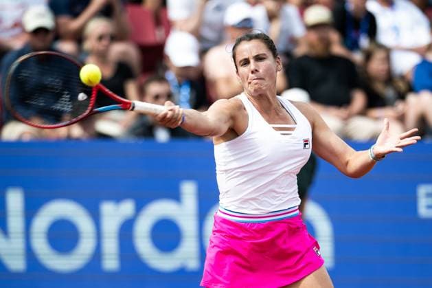 230715 Emma Navarro, USA, under damernas final under dag 6 av WTA, Tennis Damen Nordea Open den 15 juli 2023 i Bastad. Copyright: NICLASxJÖNSSON BB230715NO040