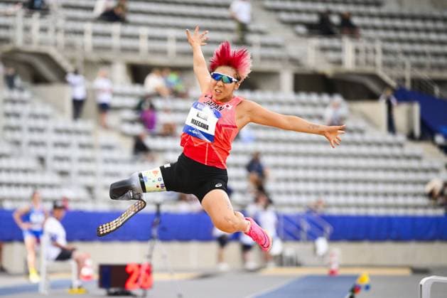 Bilder des Jahres 2023, Sport 07 Juli Sport Themen der Woche KW28 Sport Bilder des Tages Kaede Maegawa (jpn) - Finale Saut en Longueur T63 femmes PARA ATHLETISME : Championnats du Monde de Para Athletisme - session du Soir J7 - Paris - 15 07 2023 JBAutissier Panoramic  