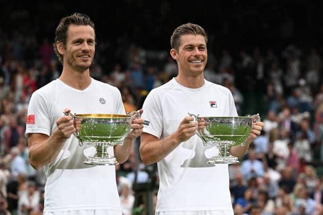 2023 Wimbledon Mens Double Winner Wesley Koolhof (NED) Neal Skupski (GBR)