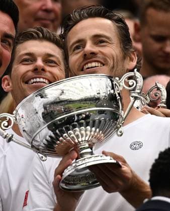 2023 Wimbledon Mens Double Winner Wesley Koolhof (NED) Neal Skupski (GBR)