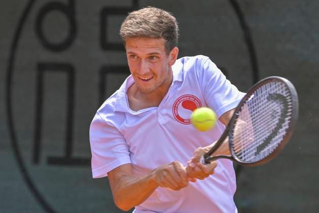 Vit Kopriva CZE 16.07.2023 Tennis 1. Bundesliga Herren, TC Bredeney 1 vs Kurhaus Lambertz Aachen 1, Tennis Club Bredeney, Essen, NRW Germany