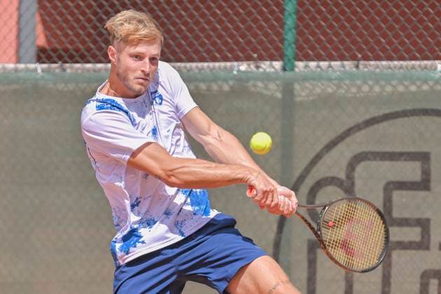 Rudolf Molleker GER 16.07.2023 Tennis 1. Bundesliga Herren, TC Bredeney 1 vs Kurhaus Lambertz Aachen 1, Tennis Club Bredeney, Essen, NRW Germany