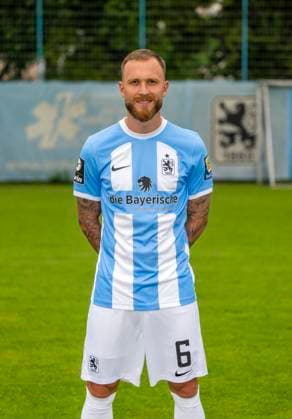 16.07.2023, Fussball 3. Liga 2023 2024, TSV 1860 München, Porträttermin 2023 2024, an der Grünwalderstrasse 114, München. Tim Rieder (1860 München),