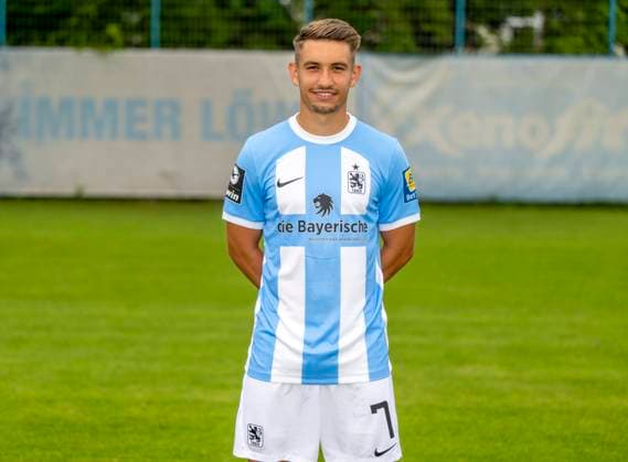 16.07.2023, Fussball 3. Liga 2023 2024, TSV 1860 München, Porträttermin 2023 2024, an der Grünwalderstrasse 114, München. Julian Guttau (TSV 1860 München)