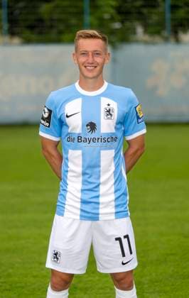 16.07.2023, Fussball 3. Liga 2023 2024, TSV 1860 München, Porträttermin 2023 2024, an der Grünwalderstrasse 114, München. Fabian Greilinger (TSV 1860 München)