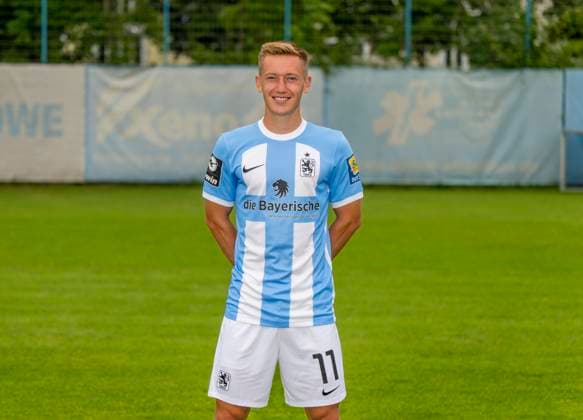 16.07.2023, Fussball 3. Liga 2023 2024, TSV 1860 München, Porträttermin 2023 2024, an der Grünwalderstrasse 114, München. Fabian Greilinger (TSV 1860 München)