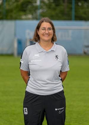 16.07.2023, Fussball 3. Liga 2023 2024, TSV 1860 München, Porträttermin 2023 2024, an der Grünwalderstrasse 114, München. Teamärztin Dr. Monika Mrosek (TSV 1860 München)