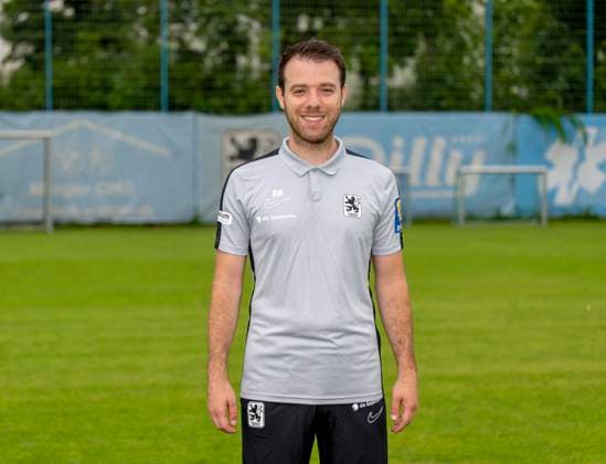 16.07.2023, Fussball 3. Liga 2023 2024, TSV 1860 München, Porträttermin 2023 2024, an der Grünwalderstrasse 114, München. Teammanager Fatih Aslan (1860 München).
