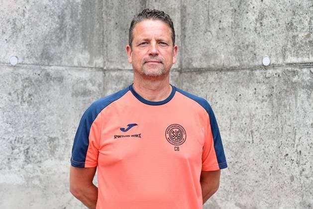 Fußball Herren Oberliga Westfalen Saison 2023 2024 Fototermin SG Wattenscheid 09 am 16.07.2023 im Lohrheidestadion in Bochum-Wattenscheid Christian Britscho ( Trainer SG Wattenscheid 09 ) Niedersachsen Deutschland