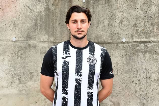 Fußball Herren Oberliga Westfalen Saison 2023 2024 Fototermin SG Wattenscheid 09 am 16.07.2023 im Lohrheidestadion in Bochum-Wattenscheid Blerton Muharremi ( SG Wattenscheid 09 ) Niedersachsen Deutschland