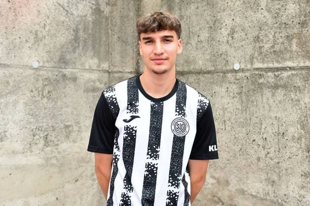 Fußball Herren Oberliga Westfalen Saison 2023 2024 Fototermin SG Wattenscheid 09 am 16.07.2023 im Lohrheidestadion in Bochum-Wattenscheid Fabrizio Giuseppe Fili ( SG Wattenscheid 09 ) Niedersachsen Deutschland