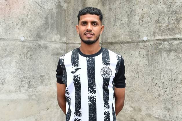 Fußball Herren Oberliga Westfalen Saison 2023 2024 Fototermin SG Wattenscheid 09 am 16.07.2023 im Lohrheidestadion in Bochum-Wattenscheid Jamal El Mansoury ( SG Wattenscheid 09 ) Niedersachsen Deutschland