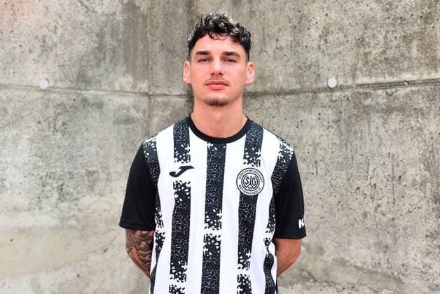 Fußball Herren Oberliga Westfalen Saison 2023 2024 Fototermin SG Wattenscheid 09 am 16.07.2023 im Lohrheidestadion in Bochum-Wattenscheid Marco Donato Cirillo ( SG Wattenscheid 09 ) Niedersachsen Deutschland